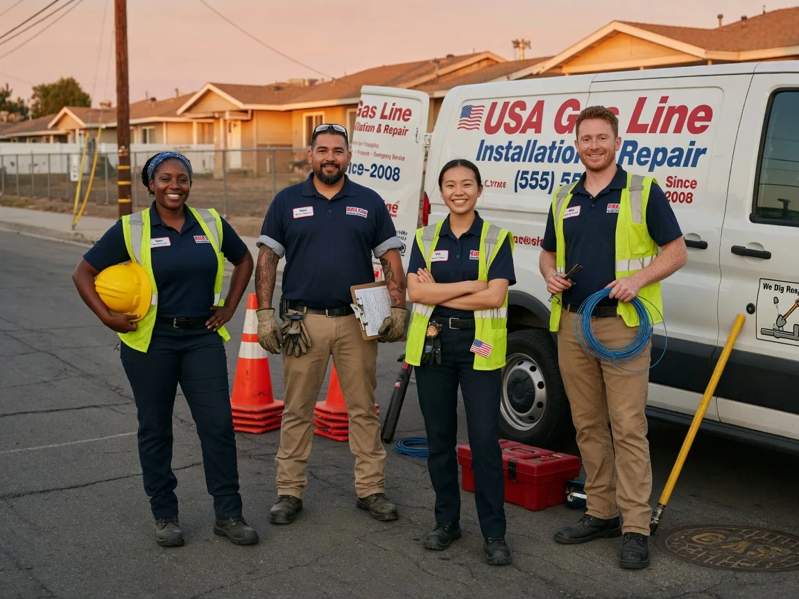 Gas Line Installation company in Spivey, KS